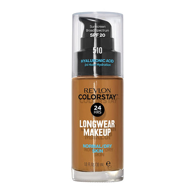 Liquid Foundation by Revlon, ColorStay Face Makeup for Normal and Dry Skin