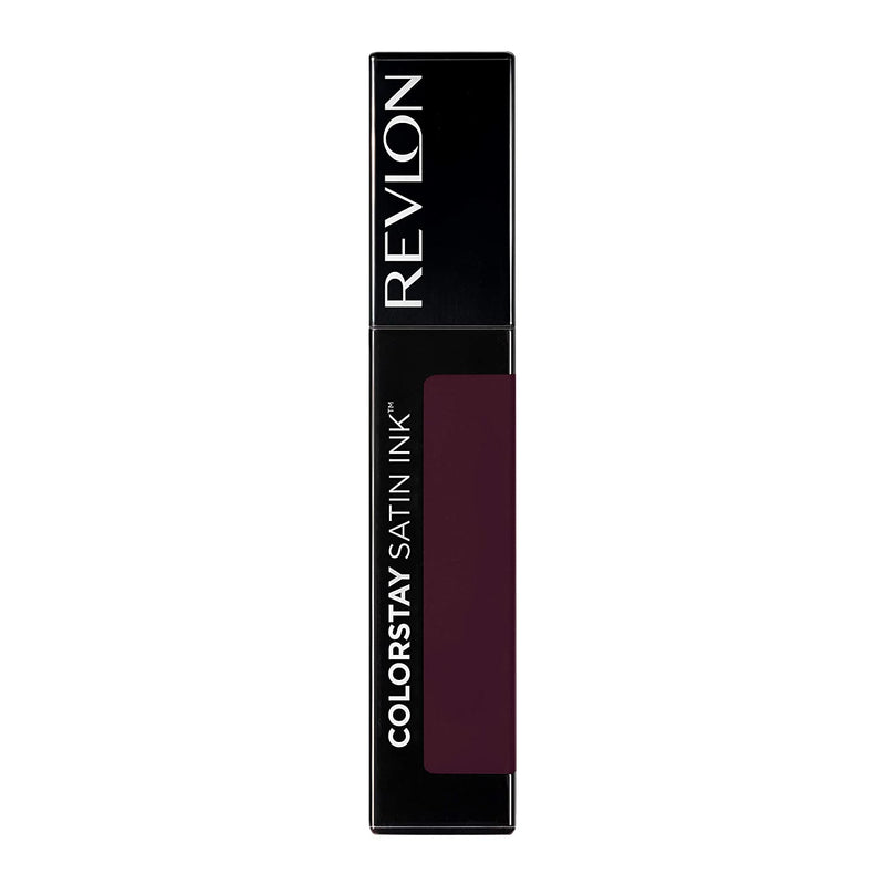 Revlon ColorStay Satin Ink Crown Jewels Liquid Lipstick, Longlasting & Waterproof Lipcolor, Moisturizing Creamy Formula Infused with Black Currant Seed Oil