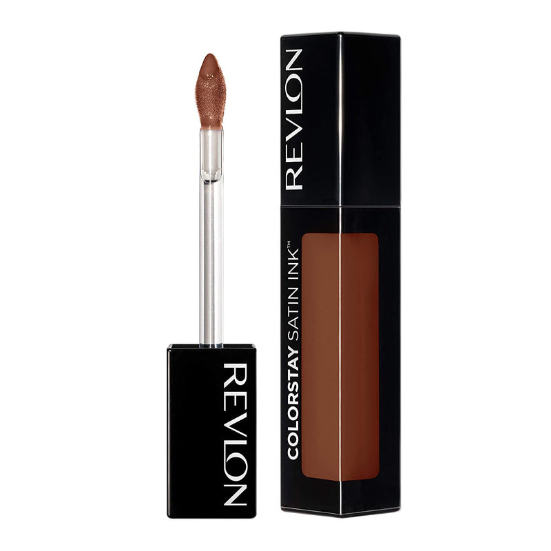 Revlon ColorStay Satin Ink Crown Jewels Liquid Lipstick, Longlasting & Waterproof Lipcolor, Moisturizing Creamy Formula Infused with Black Currant Seed Oil