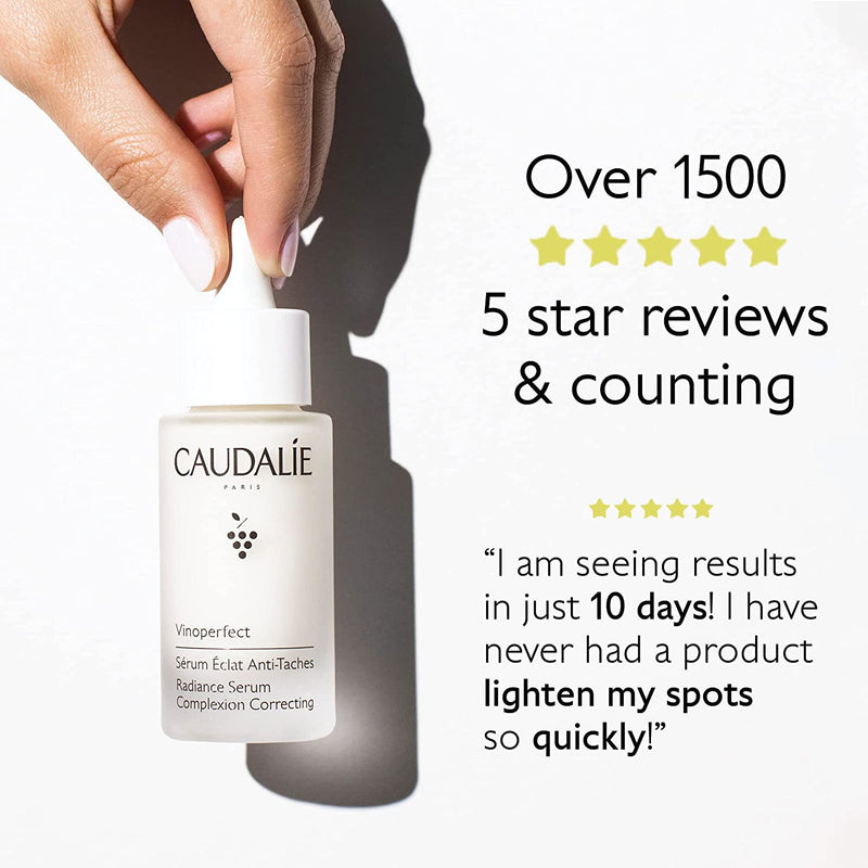 Caudalie Vinoperfect Radiance Dark Spot Serum Set - 62x more effective than Vitamin C