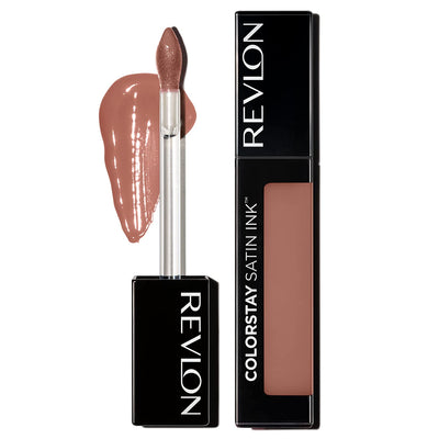 Revlon ColorStay Satin Ink Crown Jewels Liquid Lipstick, Longlasting & Waterproof Lipcolor, Moisturizing Creamy Formula Infused with Black Currant Seed Oil