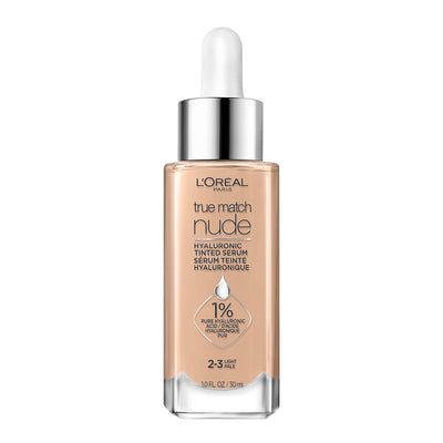 L'Oreal Paris True Match Nude Hyaluronic Tinted Serum Foundation with 1% Hyaluronic acid