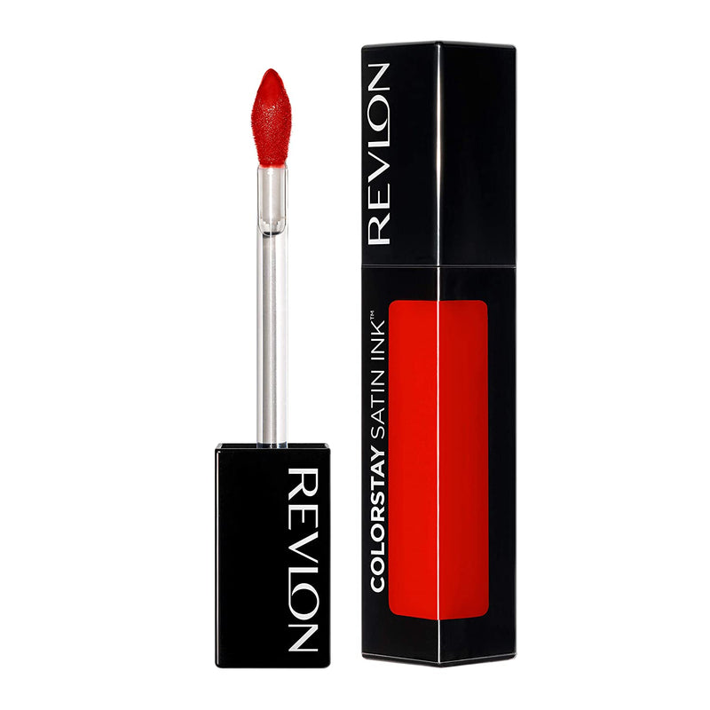 Revlon ColorStay Satin Ink Crown Jewels Liquid Lipstick, Longlasting & Waterproof Lipcolor, Moisturizing Creamy Formula Infused with Black Currant Seed Oil