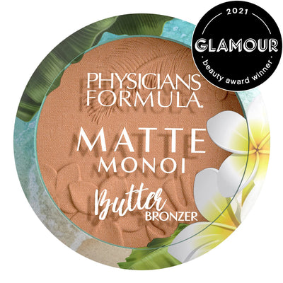 Physicians Formula Matte Monoi Butter Bronzer Matte Bronzer Powder Face Makeup, Dermatologist Tested, Bronzer