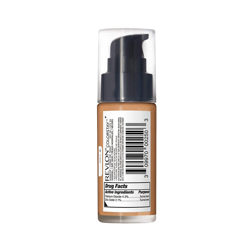 Liquid Foundation by Revlon, ColorStay Face Makeup for Normal and Dry Skin