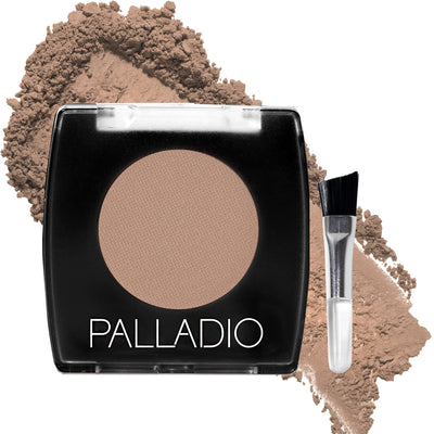 Palladio Brow Powder for Eyebrows, Soft and Natural Eyebrow Powder with Jojoba Oil & Shea Butter