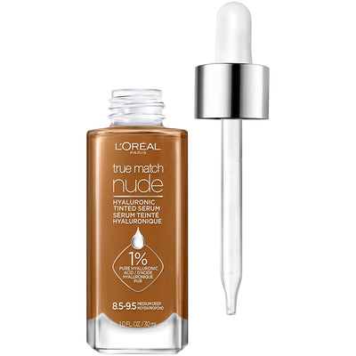 L'Oreal Paris True Match Nude Hyaluronic Tinted Serum Foundation with 1% Hyaluronic acid