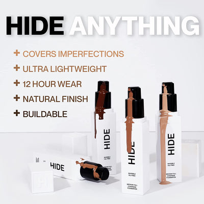 HIDE Large Size 1 fl. oz. Liquid Foundation