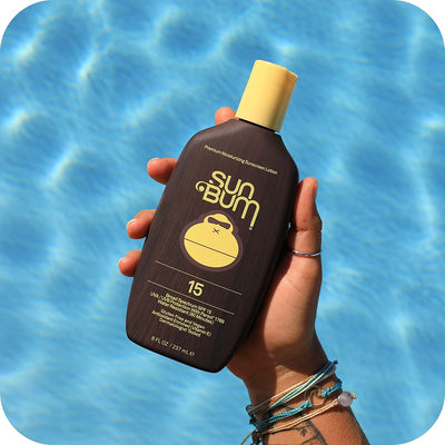 Sun Bum Original SPF 50 Sunscreen Lotion | Vegan and Reef Friendly (Octinoxate & Oxybenzone Free) Broad Spectrum Moisturizing UVA/UVB Sunscreen with Vitamin E | 8 oz