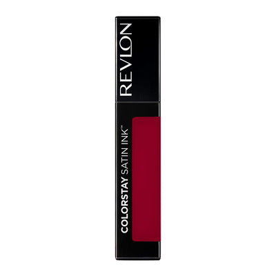 Revlon ColorStay Satin Ink Crown Jewels Liquid Lipstick, Longlasting & Waterproof Lipcolor, Moisturizing Creamy Formula Infused with Black Currant Seed Oil