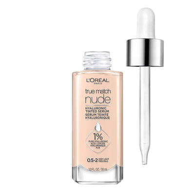 L'Oreal Paris True Match Nude Hyaluronic Tinted Serum Foundation with 1% Hyaluronic acid