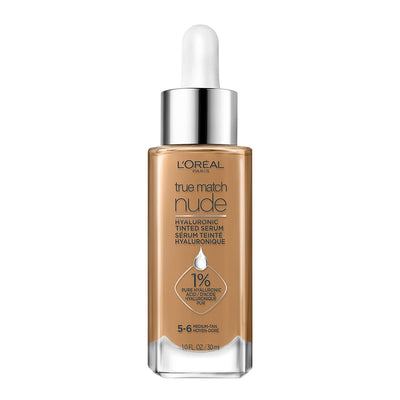 L'Oreal Paris True Match Nude Hyaluronic Tinted Serum Foundation with 1% Hyaluronic acid