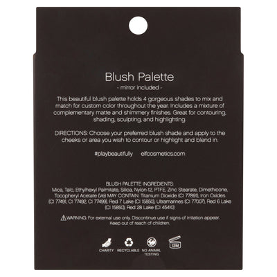 E.l.f. Blush Palette Dark 0.56 oz