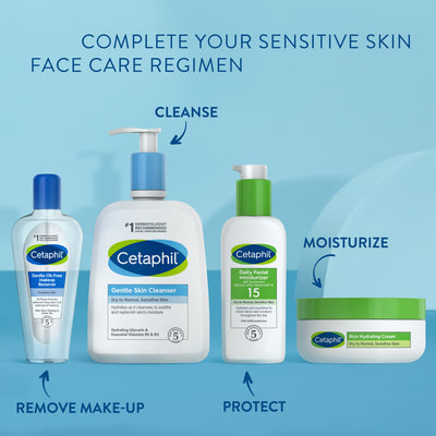Cetaphil Face Gentle Makeup Remover, 6 fl. oz.