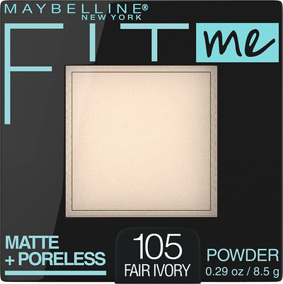 Maybelline New York Fit Me Matte + Poreless Pressed Face Powder Makeup