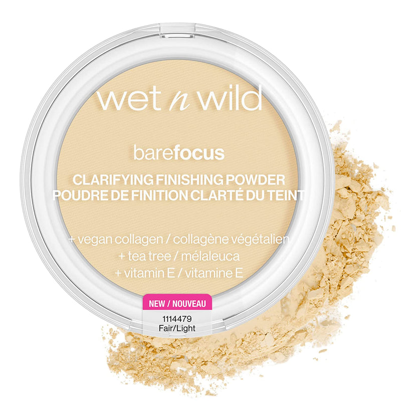 Wet n Wild Bare Focus Clarifying Finishing Powder | Matte | Pressed Setting Powder