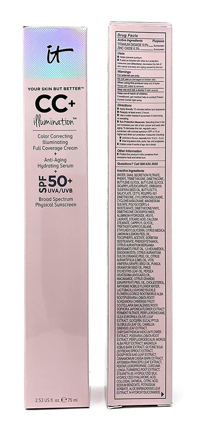 IT Cosmetics Your Skin But Better CC+ Cream Illumination