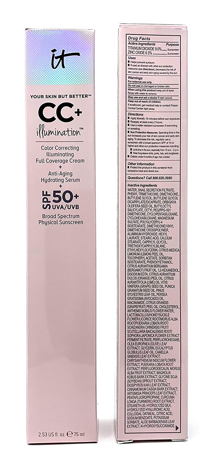 IT Cosmetics Your Skin But Better CC+ Cream Illumination