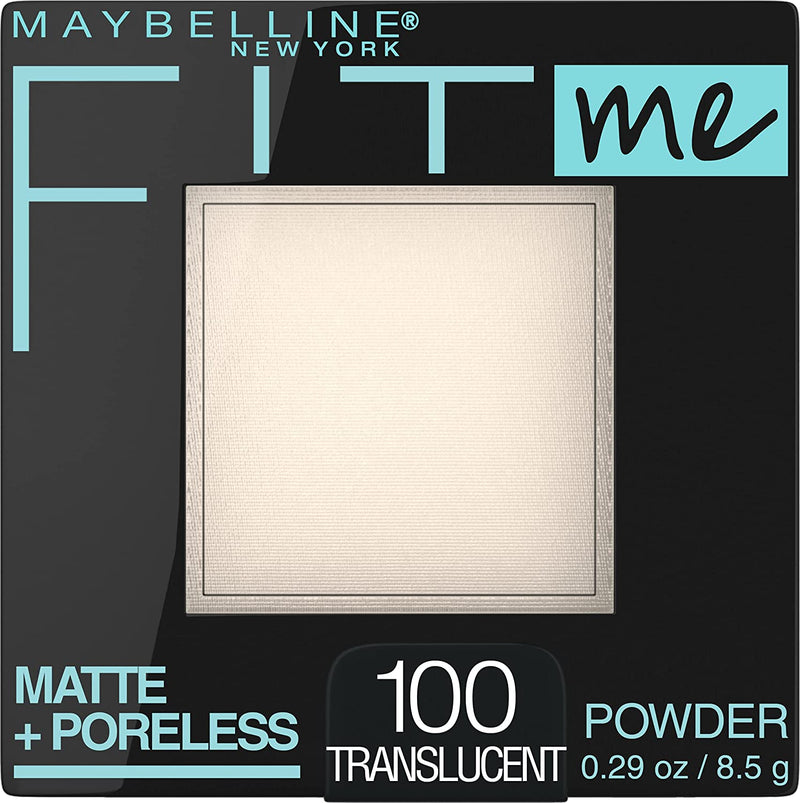 Maybelline New York Fit Me Matte + Poreless Pressed Face Powder Makeup