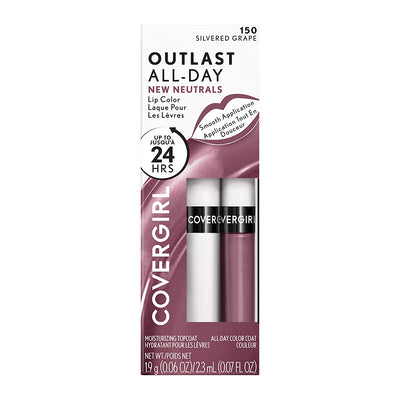 Covergirl Outlast All-Day Lip Color with Moisturizing Topcoat, New Neutrals Shade Collection, Rosie, 0.06 Ounce (Pack of 1)