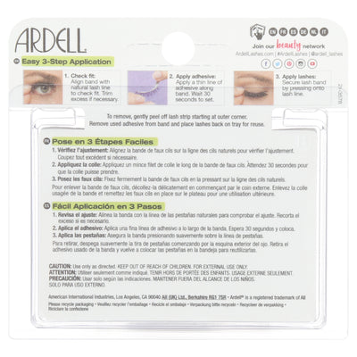 (2 Pack) Ardell False Eyelashes, 120 Black