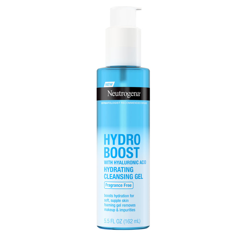 Neutrogena Hydro Boost Fragrance-Free Gel Facial Cleanser, 5.5 fl. oz