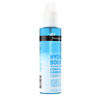 Neutrogena Hydro Boost Fragrance-Free Gel Facial Cleanser, 5.5 fl. oz