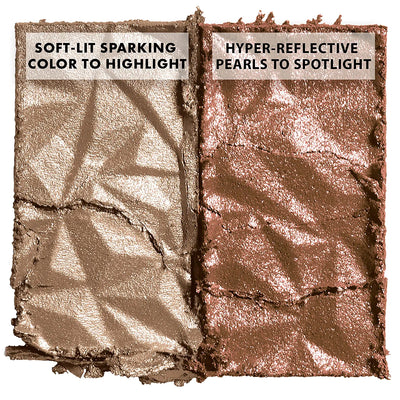 NYX PROFESSIONAL MAKEUP Born To Glow Icy Highlighter Duo - Bout The Bronze