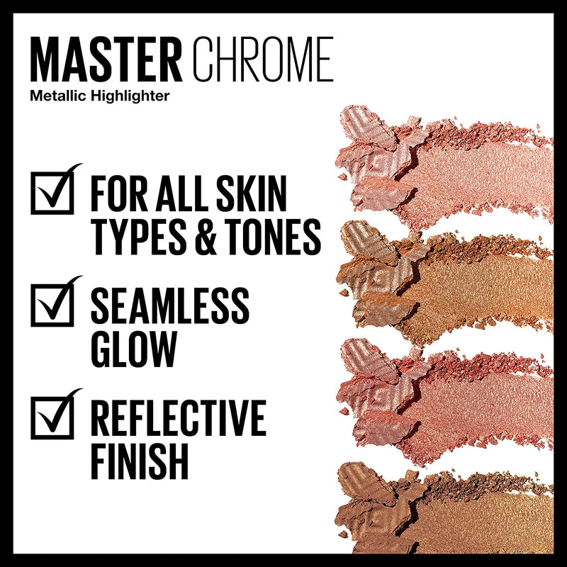 Maybelline New York Facestudio Master Chrome Metallic Highlighter Makeup