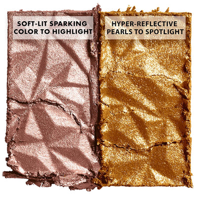 NYX PROFESSIONAL MAKEUP Born To Glow Icy Highlighter Duo - Bout The Bronze