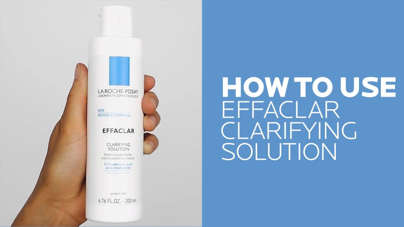 La Roche-Posay Effaclar Clarifying Solution Facial Toner for Acne-Prone Skin with Salicylic Acid, 200ML