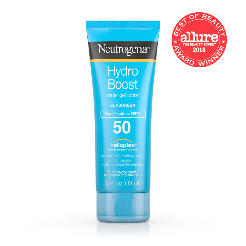 Neutrogena Hydro Boost Moisturizing Sunscreen Lotion, SPF 50, 3 fl. oz