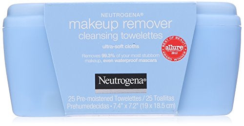 Neutrogena Makeup Remover Cleansing Towelettes 25 Count Each