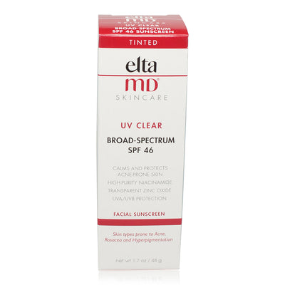 EltaMD Tinted UV Clear Facial Sunscreen, SPF 46,1.7 Oz