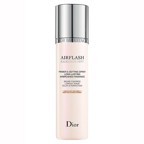 Christian Dior Backstage Airflash Radiance Mist Primer Setting Spray Fair to Light Skin Tones 2.3oz 70ml