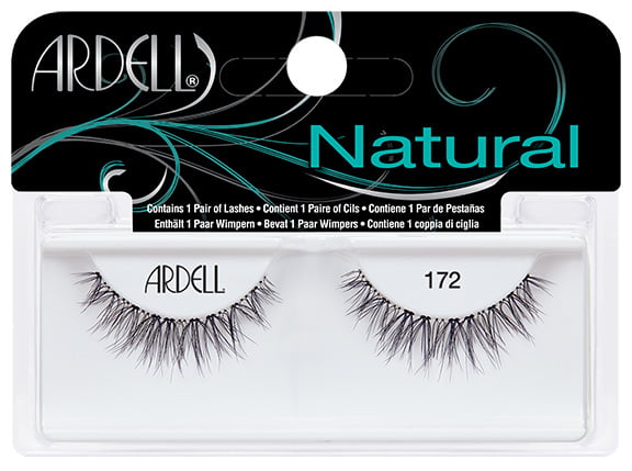 Ardell Natural False Eyelashes, 172 Black
