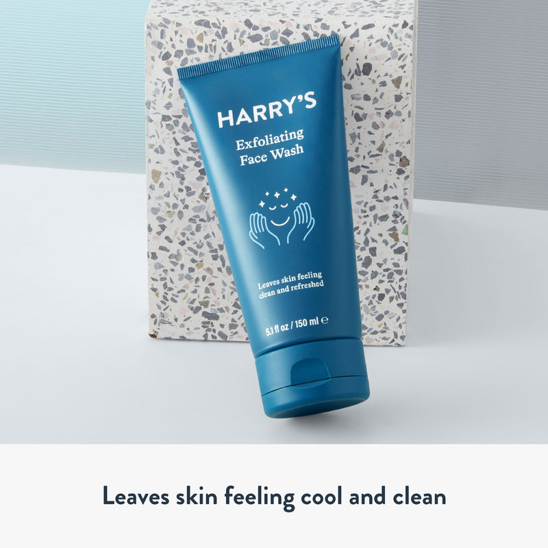 Harry’s Men’s Exfoliating Face Wash with Peppermint and Eucalyptus, 5.1 fl oz