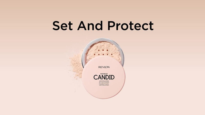 Revlon PhotoReady Candid Anti-Pollution Setting Powder, Paraben Free, 003, 0.5 oz