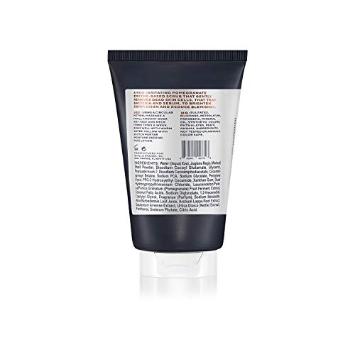 Scotch Porter Exfoliating Face Scrub for Men | Facial Cleanser Unclogs Pores & Evens Out Skin Tone | Formulated with Non-Toxic Ingredients, Free of Parabens, Sulfates & Silicones | Vegan | 4
