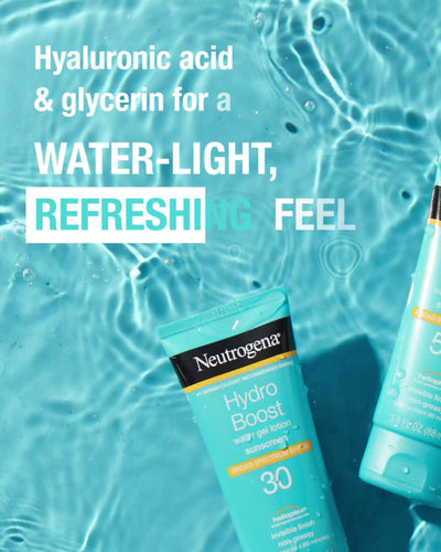 Neutrogena Hydro Boost Moisturizing Sunscreen Lotion, SPF 50, 3 fl. oz