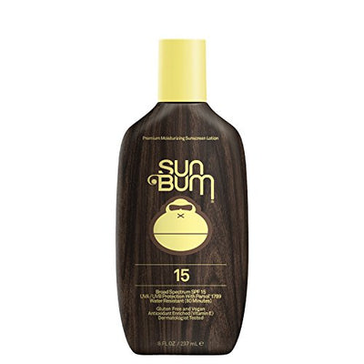 Sun Bum Original SPF 50 Sunscreen Lotion | Vegan and Reef Friendly (Octinoxate & Oxybenzone Free) Broad Spectrum Moisturizing UVA/UVB Sunscreen with Vitamin E | 8 oz