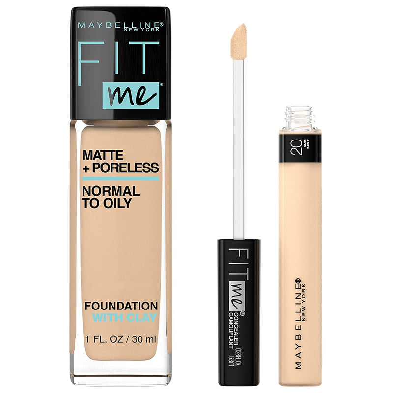 Maybelline Fit Me Liquid Concealer Makeup, Natural Coverage, Oil-Free