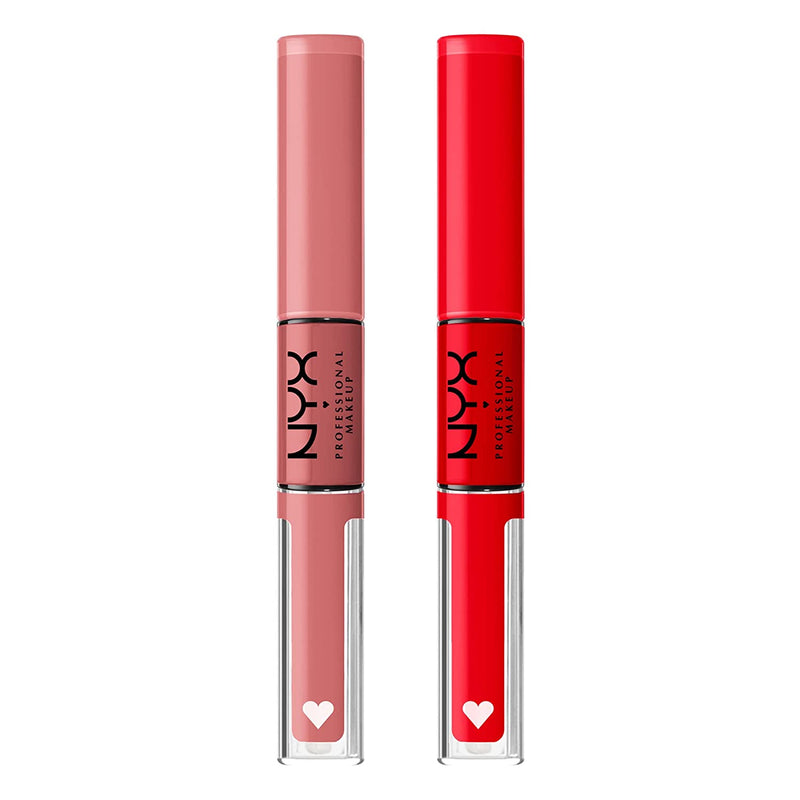 NYX PROFESSIONAL MAKEUP Shine Loud, Long-Lasting Liquid Lipstick with Clear Lip Gloss