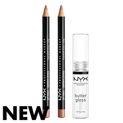 NYX PROFESSIONAL MAKEUP Slim Lip Pencil, Long-Lasting Creamy Lip Liner