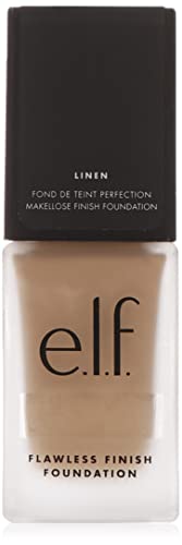 e.l.f. Flawless Finish Foundation, Lightweight & Medium Coverage, Semi-Matte Finish